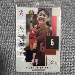 関菜々巳 ウエハース カード レア