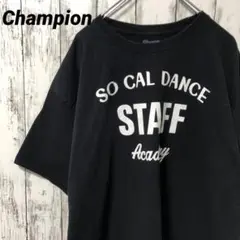 C1935 Champion 海外古着 オーバーサイズ Tシャツ 半袖 ブラック