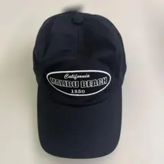GU ツイルロゴパッチキャップ ブラックのサムネイル