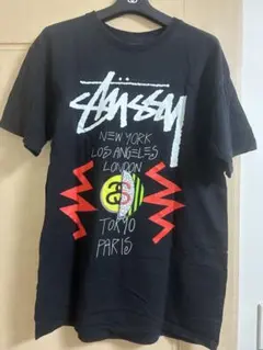 Stüssy グラフィックTシャツ M 黒