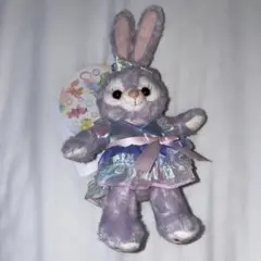 ダッフィー&フレンズ20周年　カラフルハピネス　ステラルー　ぬいぐるみバッジ