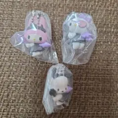 サンリオいたずらこあくまスイング　マイメロディ・クロミ・シナモロール 3体セット