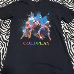 COLDPLAY 2016年 ツアーTシャツ US古着 M 黒 Tシャツのサムネイル