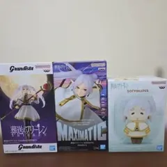 葬送のフリーレン フィギュア3体まとめ売り　未開封 葬送のフリーレン 未開封フィギュア12個セット - メルカリ