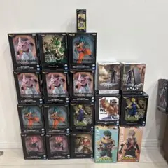 ドラゴンボール ヒロアカ　ワンピース プライズフィギュア まとめ売り19点