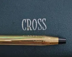 10金張CROSS クラシックセンチュリー ゴールド ボールペン　専用ケース付のサムネイル