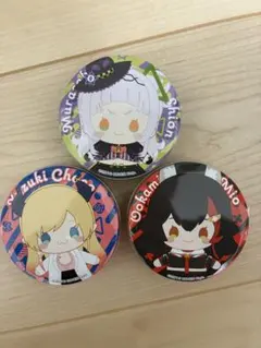 ホロライブ　キャンディ缶　紫咲シオン　癒月ちょこ　大神ミオ