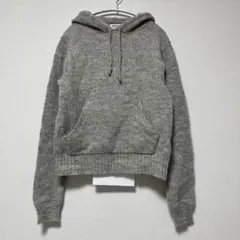 ニットパーカー ウール