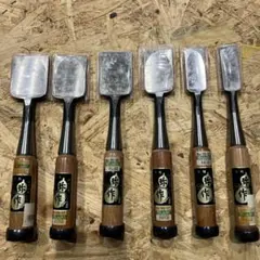 18）善作 鑿4本セット （かつら無、ダメージ有）未使用 - メルカリ