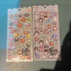 正規品　水族館　ボンボンドロップシール　海獣＆淡水　セット