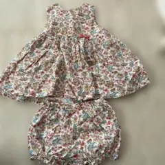 Tartine et chocolat 花柄ワンピース 95cm