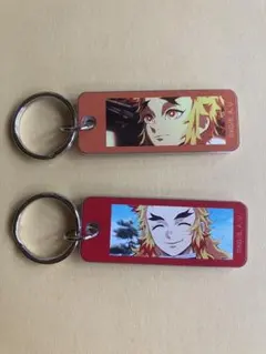 トレーディング場面写アクリルキータグ ver.A 煉獄　杏寿郎　千寿郎　鬼滅の刃