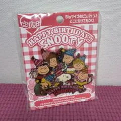 スヌーピー バースディピンズ 集合 Bigピンバッジ