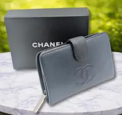 ❤️シャネル 財布 キャビアスキン 二つ折り財布　CHANELのサムネイル