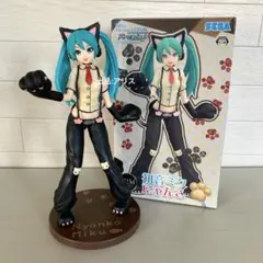 【開封済み難あり】初音ミク スーパープレミアムフィギュア にゃんこ