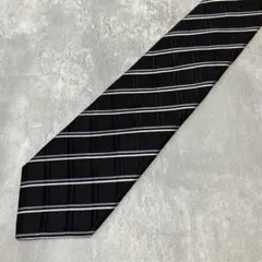 《【美品】Tie's gallery，ネクタイ，ストライプ，日本製，シルク