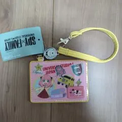 SPY×FAMILY パスケース ストラップ付き USJ パスケース（USJ×スパイファミリーグッズ）| キャステル | CASTEL