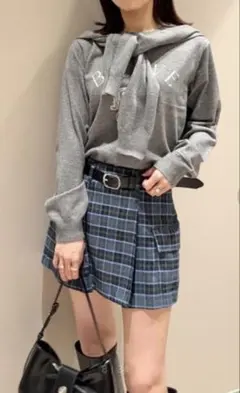 snidel ボックスプリーツスカショーパン