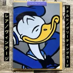 レア/ヴィンテージ「ドナルドダッグ」グリーティングカード
