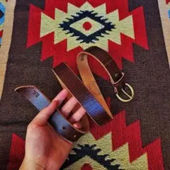 2025年最新】RRL ダブルアールエル レザーベルトの人気アイテム - メルカリ