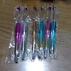 メタリックカラー ボールペン 6本セット②