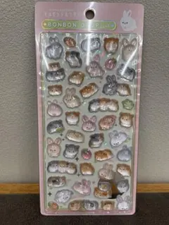 クーリア ボンボンドロップシール モルモット ウサギ