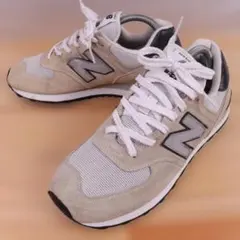 New Balance 574グレースニーカーUS8.5/26.5cm a468