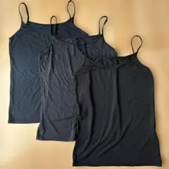 UNIQLO AIRism ブラック キャミソール Mサイズ