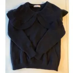 ella selectshopセーラーカラーニット
