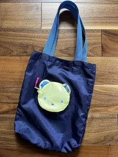 【ファミリア】新品未開封　トートバッグ　ファミちゃん　現行品 レア】♡familiar ファミリア ビニール トートバッグ ファミ