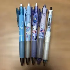 ムーミン　ボールペンセット　フリクション◦オプト・ドクターグリップ全てパイロット