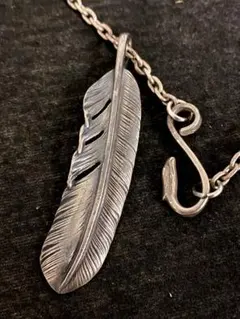 ゴローズ 太角ロングチェーン イーグル フェザー メタル Supreme 2025