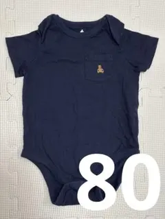 GAP ギャップ　80cm くま　ロンパース　ネイビー　ベビー服