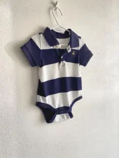 baby GAP ベビーギャップ　ポロシャツロンパース　半袖　3-6M  70