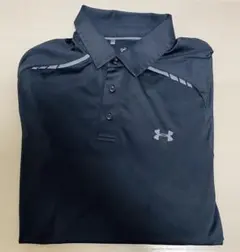 Under Armour 黒 ポロシャツ 吸汗速乾