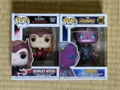 Marvel Funko Pop! スカーレット・ウィッチとビジョンセット