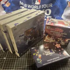 大谷翔ら50/50 BOX3、東京シリーズ2025 トレカBOX村上隆　計5個