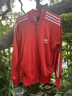 adidas70s ジャージ レッド 菅田将暉着用 - メルカリ