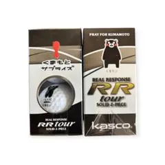 Kasco REAL RESPONSE RR tour くまモン ゴルフボール