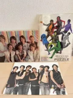 関ジャニ∞　SUPER EIGHT クリアファイル3枚セット