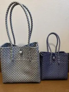 メケアリサ　Gummy Bag Mellow Silver Koiai Blue