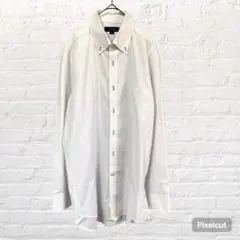 11578 TAKAQ タカキュー BDシャツ ビジネスシャツ 白 L-82