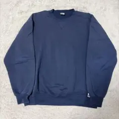 90s USA製 Russell Athletic スウェット ネイビー L