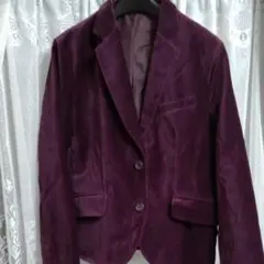 トップバリュウのベルベット風ジャケット
