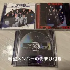 INI 6th『THE FRAME 』3形態セット（希望メンバーのトレカ1枚付）