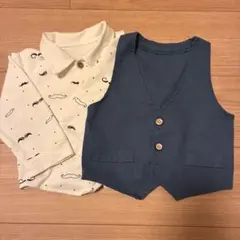 ベビー・キッズ　フォーマルシャツ&ベスト