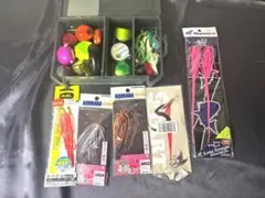 タイラバのセット・120ｇ～250ｇ/遊動式/新品ネクタイ付①