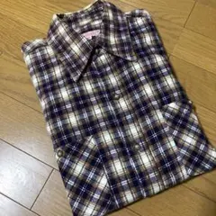 NEYRIES WEAR ネイリーズ メンズ フランネル シャツ 長袖 M
