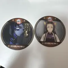 鬼滅の刃 ufotable カフェ 第二期 胡蝶しのぶ＆胡蝶カナエ コースター