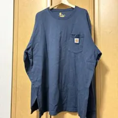 Carhartt 長袖カットソー ネイビー XL オーバーサイズ